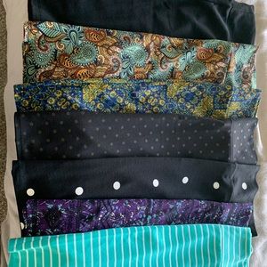 LuLaRoe Cassie Skirts - lot of 7 - 3XL